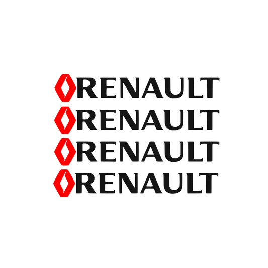Set stickere auto - manere usa - Renault