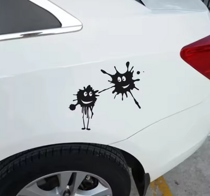 Sticker auto haios, pete haioase, Merry Blots