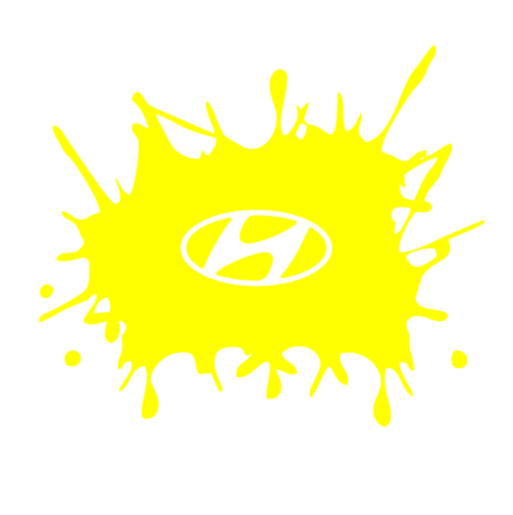Sticker Pata Hyundai