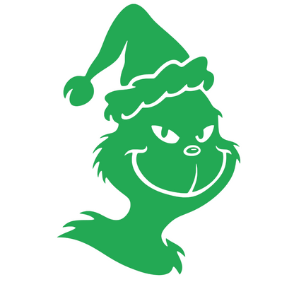 Sticker decorativ, autocolant pentru masina, Grinch