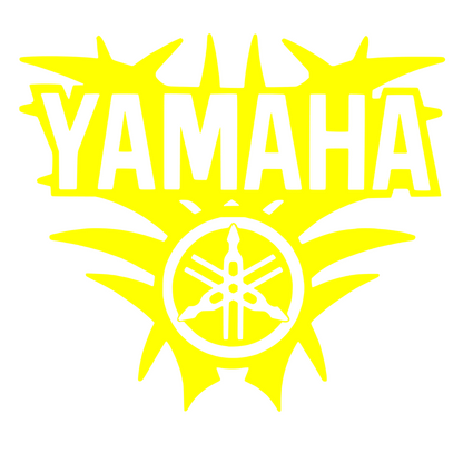 Sticker decorativ auto, moto, Yamaha, pentru rezervor