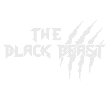 Sticker auto decorativ, The Black Beast