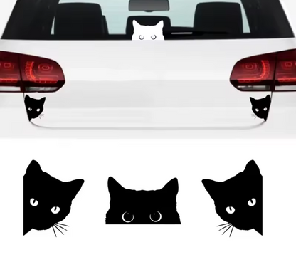 Set 3 stickere decorative, pisici dragute