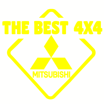 Sticker Mitsubishi – The Best 4x4 Off-Road