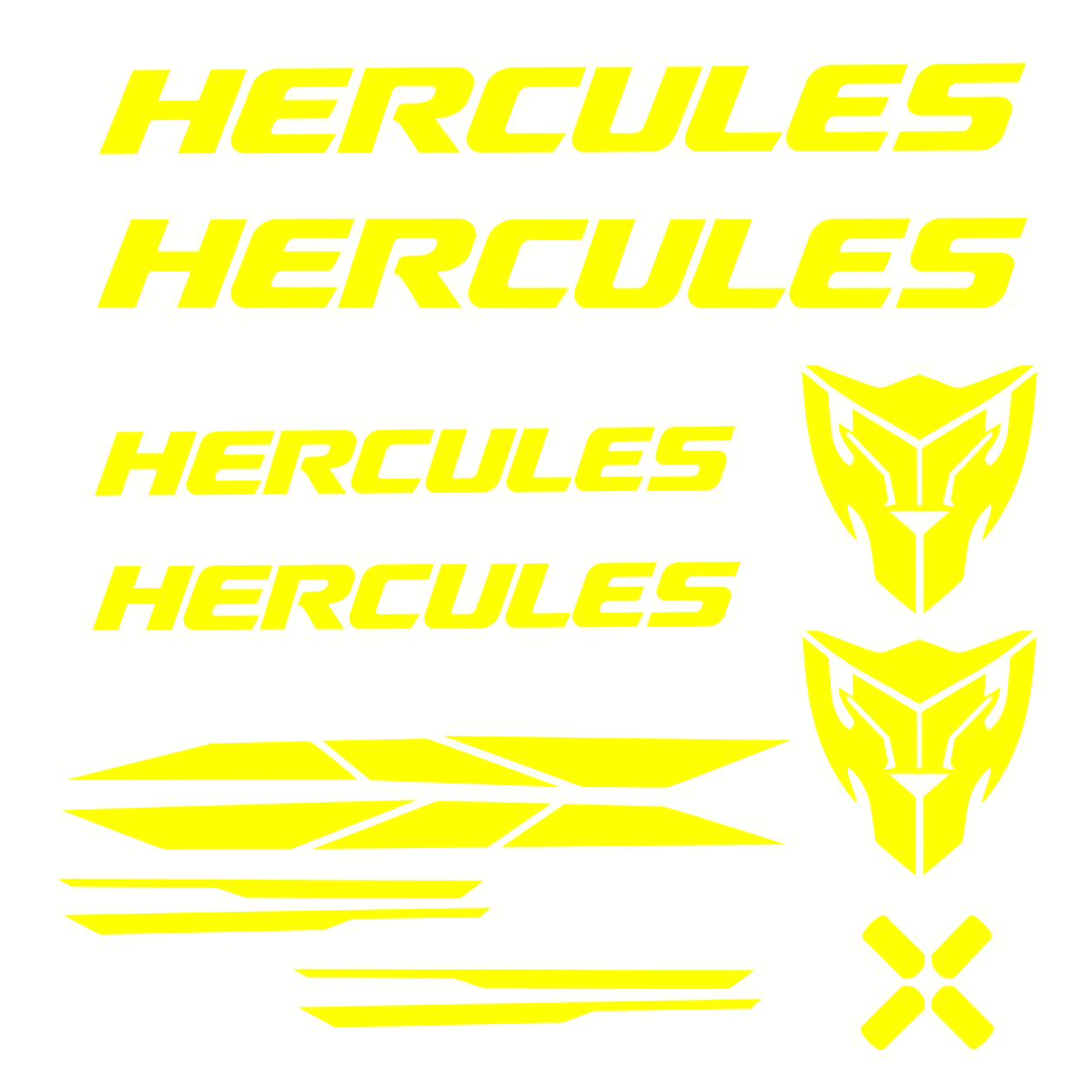 Set Stickere Bicicletă Hercules – 11 Piese