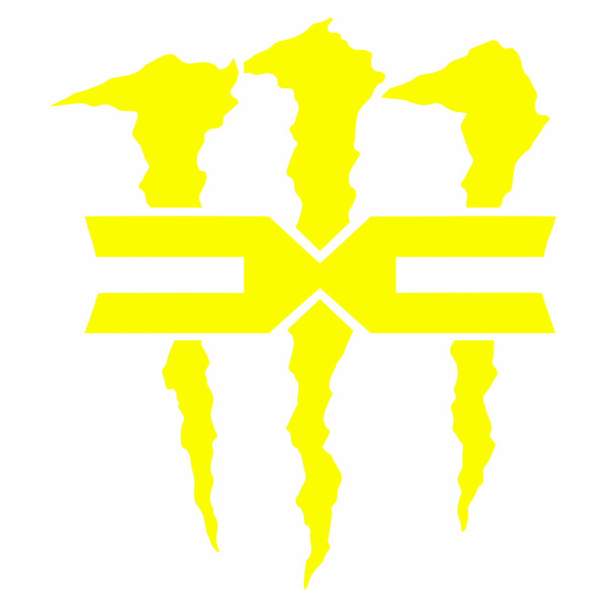 Sticker Dacia Noua Siglă Monster – Logo Dacia cu Gheare