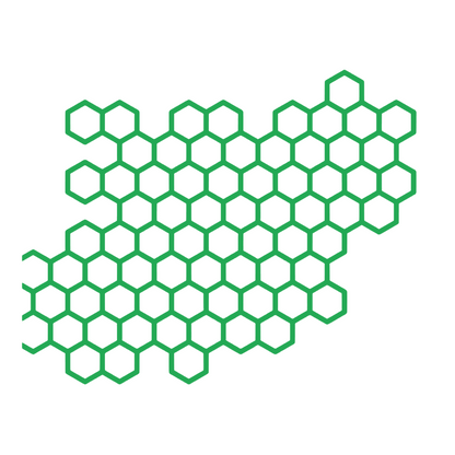 Sticker auto moto decorativ,, rezistent la apa, model hexagon