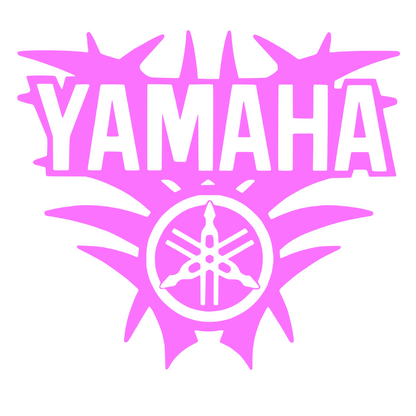 Sticker decorativ auto, moto, Yamaha, pentru rezervor