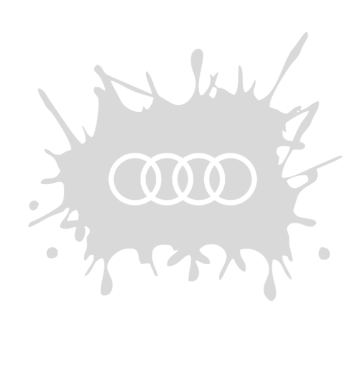 Sticker Pata cu Sigla Audi