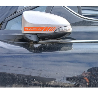 Set 2 stickere pentru Dacia Spring, Logan, Sandero, Bigster, Duster Lodgy