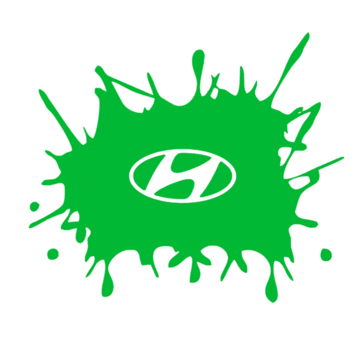 Sticker Pata Hyundai