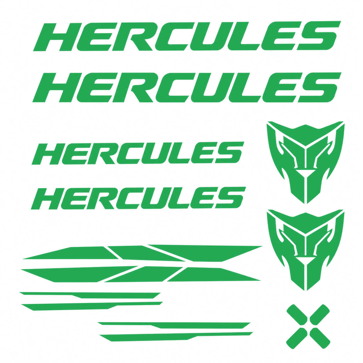 Set Stickere Bicicletă Hercules – 11 Piese