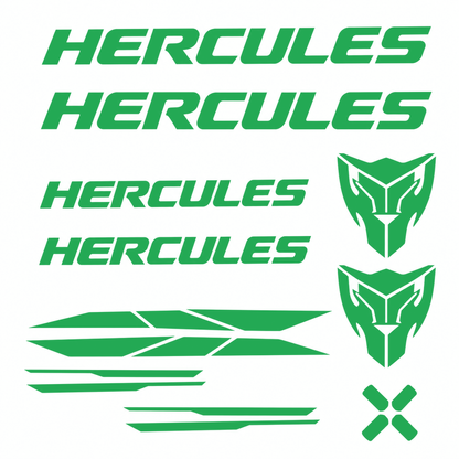Set Stickere Bicicletă Hercules – 11 Piese