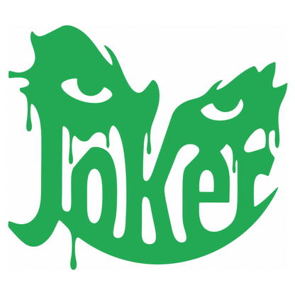 Sticker Auto Joker – Stil Horror Dripping 20cm