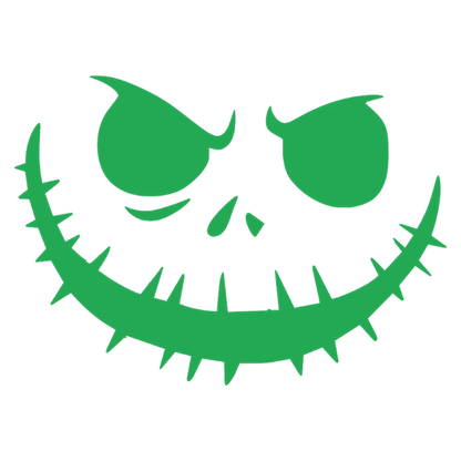 Sticker Jack Skellington – Față Craniu Halloween Auto