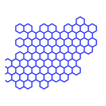 Sticker auto moto decorativ,, rezistent la apa, model hexagon