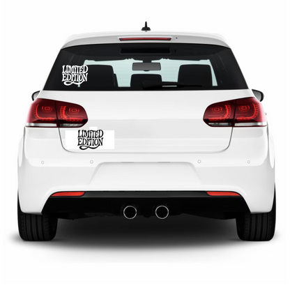 Sticker auto moto decorativ, tuning, rezistent la apa si UV, Limited Edition