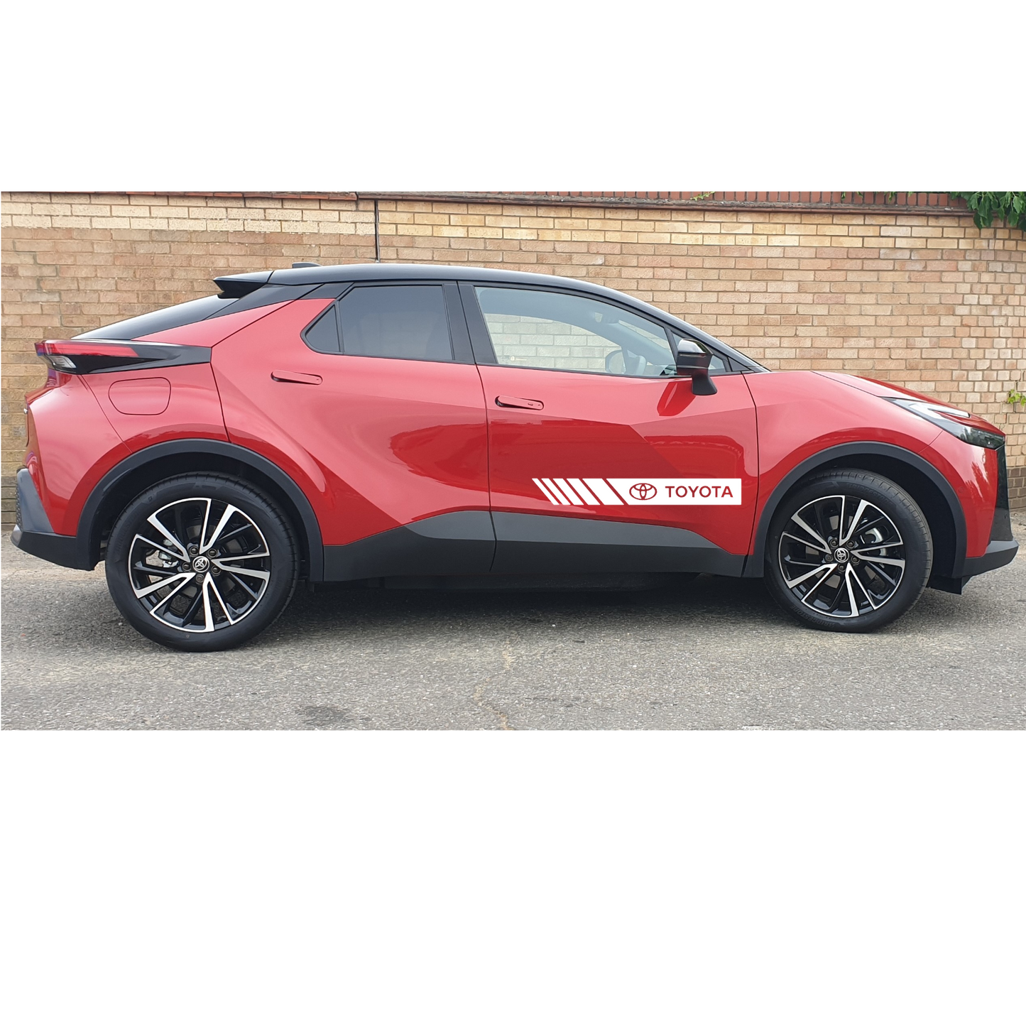 Set 2 stickere pentru Toyota Chr Corolla Yaris Rav4 Camry