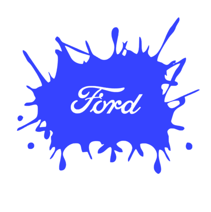 Sticker Pata Ford