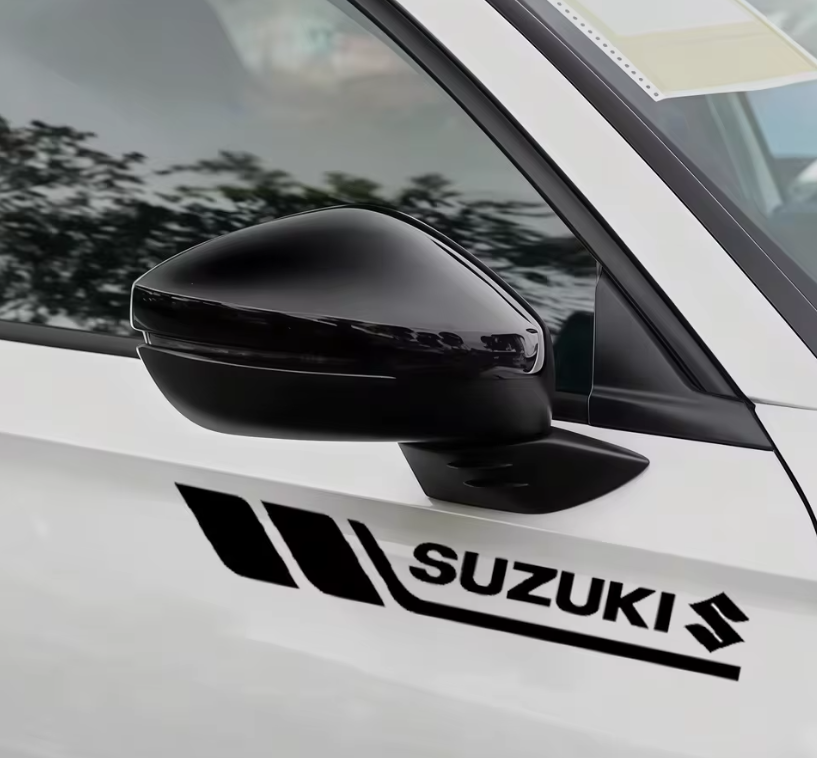 Set 2 stickere decorative model sport, pentru Suzuki