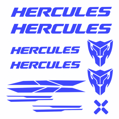 Set Stickere Bicicletă Hercules – 11 Piese