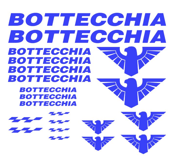 Set 21 stickere Bottecchia