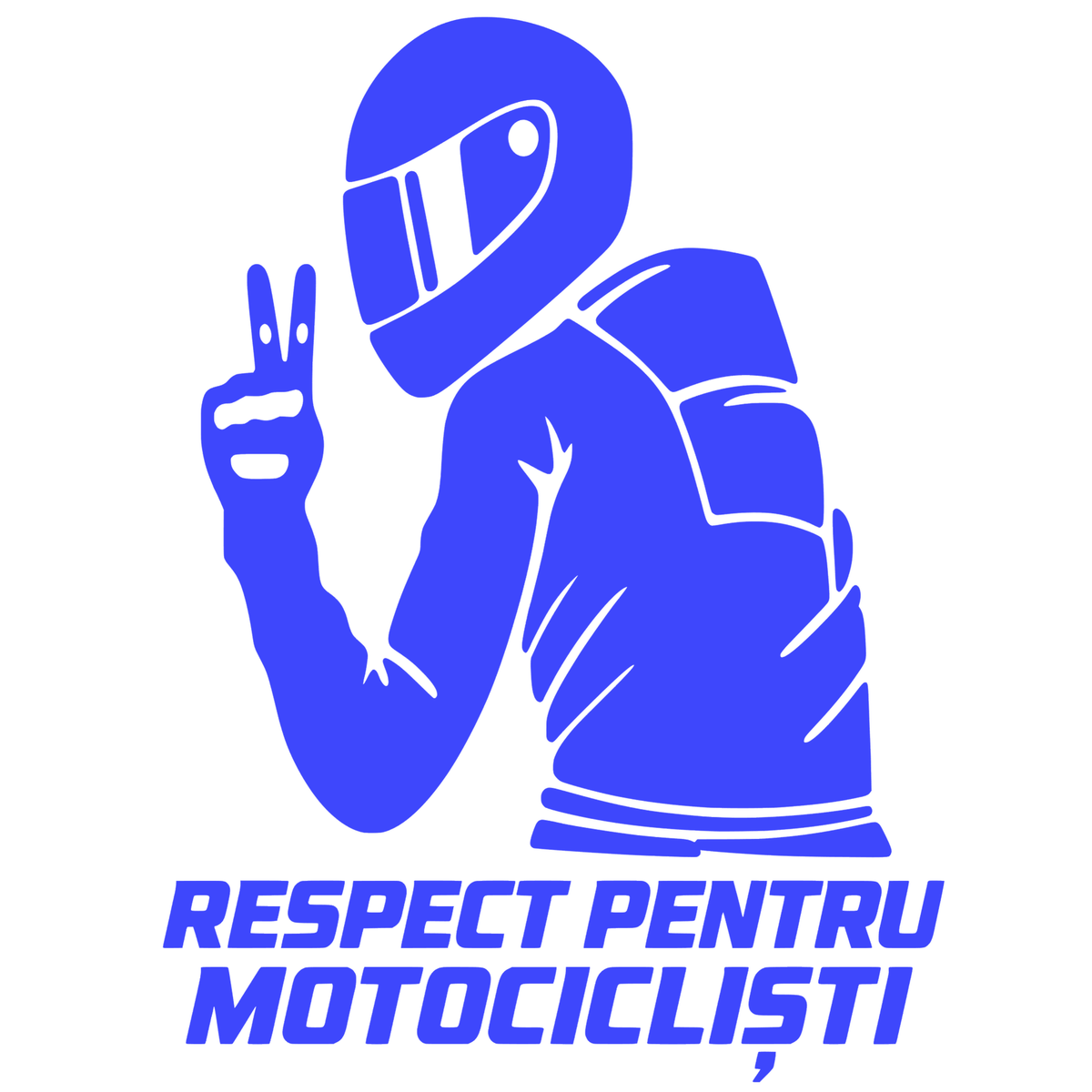 Sticker Moto Respect pentru Motocicliști
