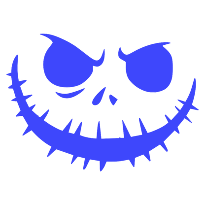 Sticker Jack Skellington – Față Craniu Halloween Auto