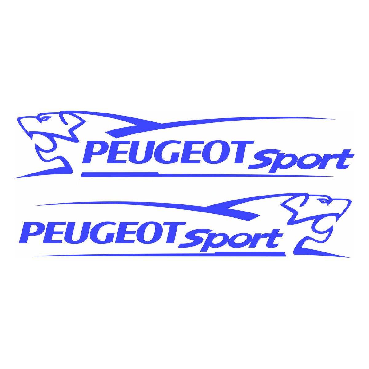 Set 2 Stickere laterale Peugeot Sport cu leu
