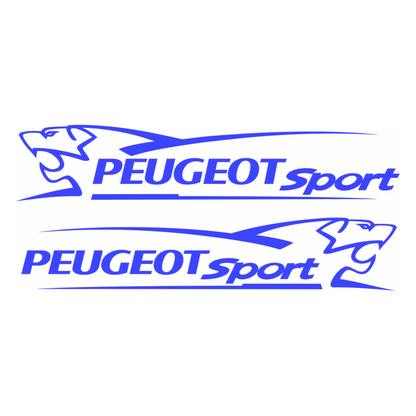 Set 2 Stickere laterale Peugeot Sport cu leu
