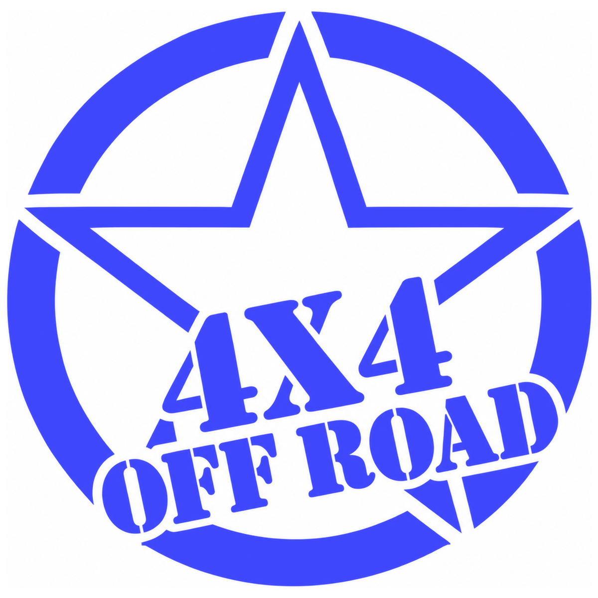 Sticker Auto 4x4 Off Road – Stea Military