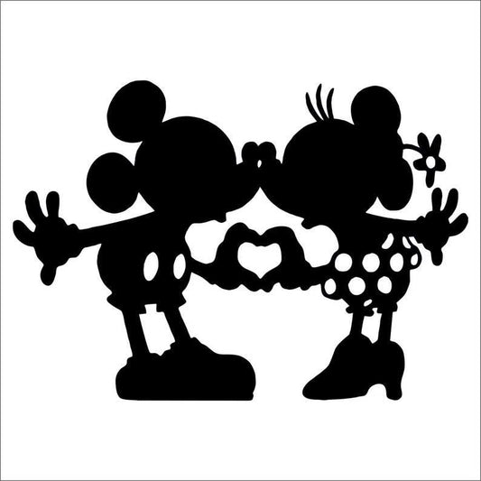 Sticker Mickey & Minnie