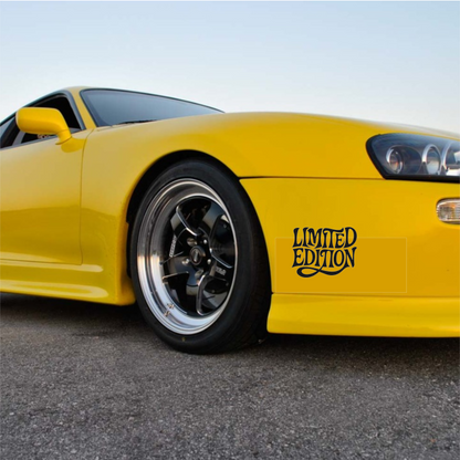 Sticker auto moto decorativ, tuning, rezistent la apa si UV, Limited Edition