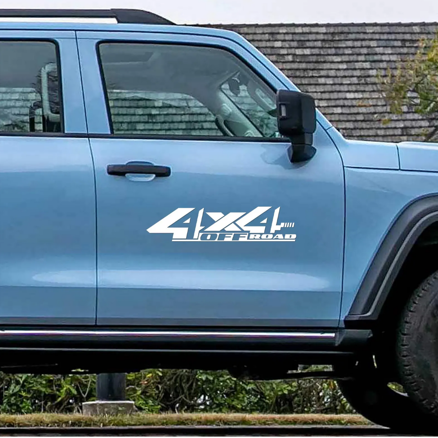 Set 2 stickere auto rezistente, 4x4 off road