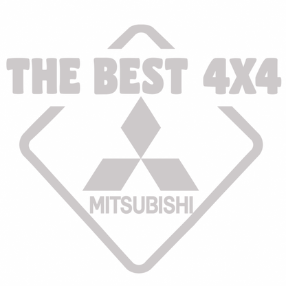 Sticker Mitsubishi – The Best 4x4 Off-Road