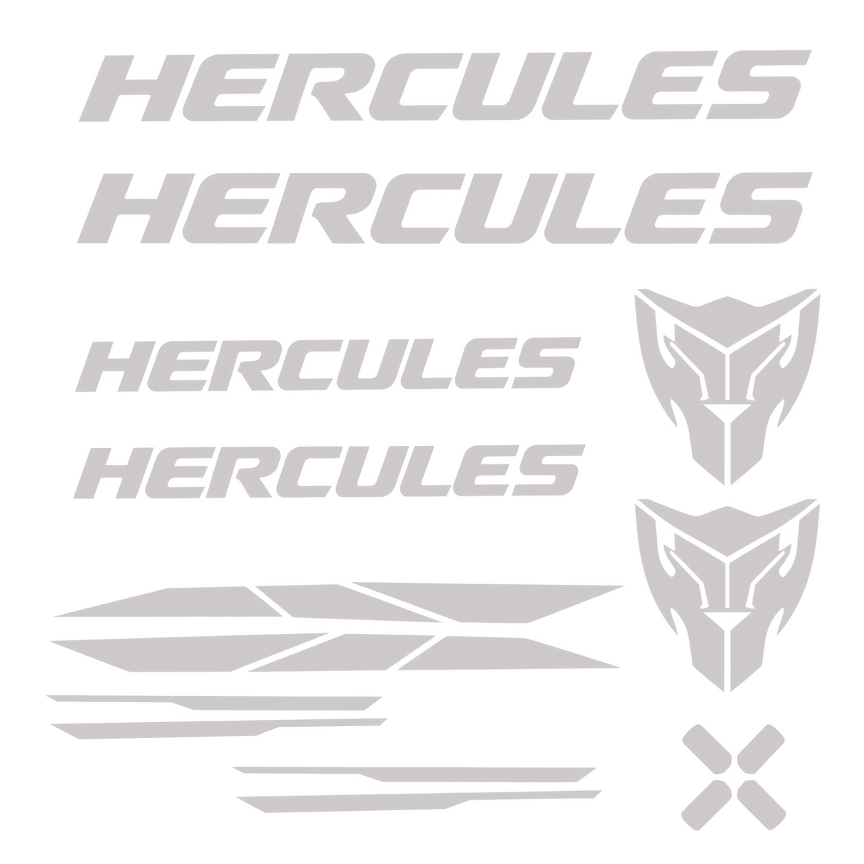Set Stickere Bicicletă Hercules – 11 Piese