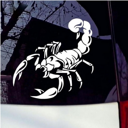 Sticker auto decorativ, rezistent, scorpion