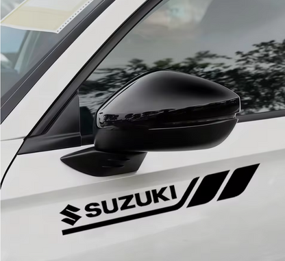 Set 2 stickere decorative model sport, pentru Suzuki