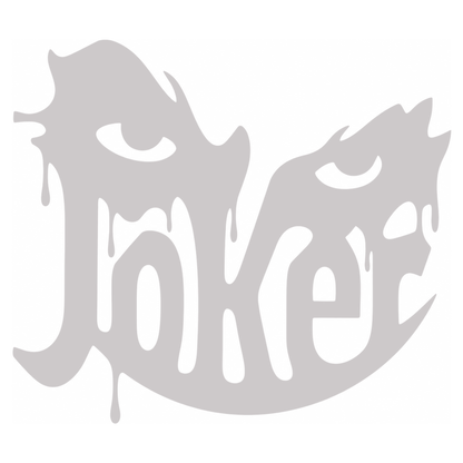 Sticker Auto Joker – Stil Horror Dripping 20cm