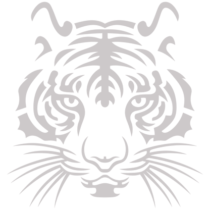 Sticker Cap de Tigru Tribal – Design Wild, Auto Moto