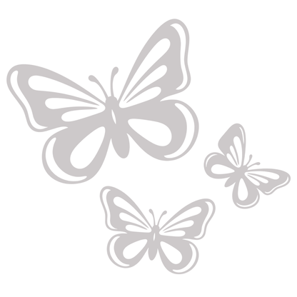 Set 3 Stickere Fluturi Auto – Tribal Decorativ