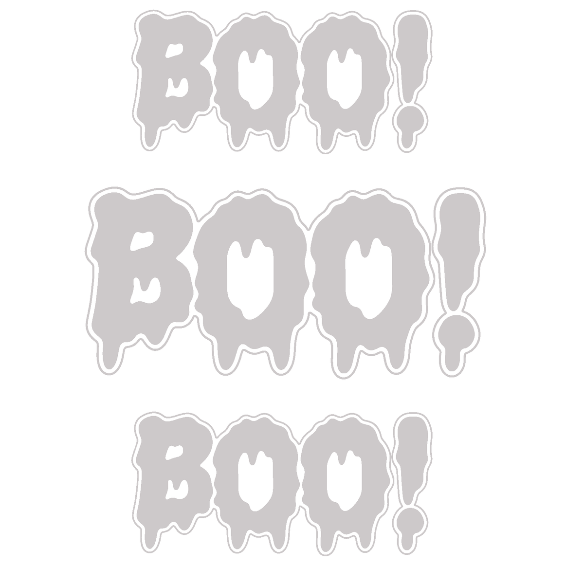 Set 3 Stickere BOO! – Autocolant Halloween Funny Auto Moto