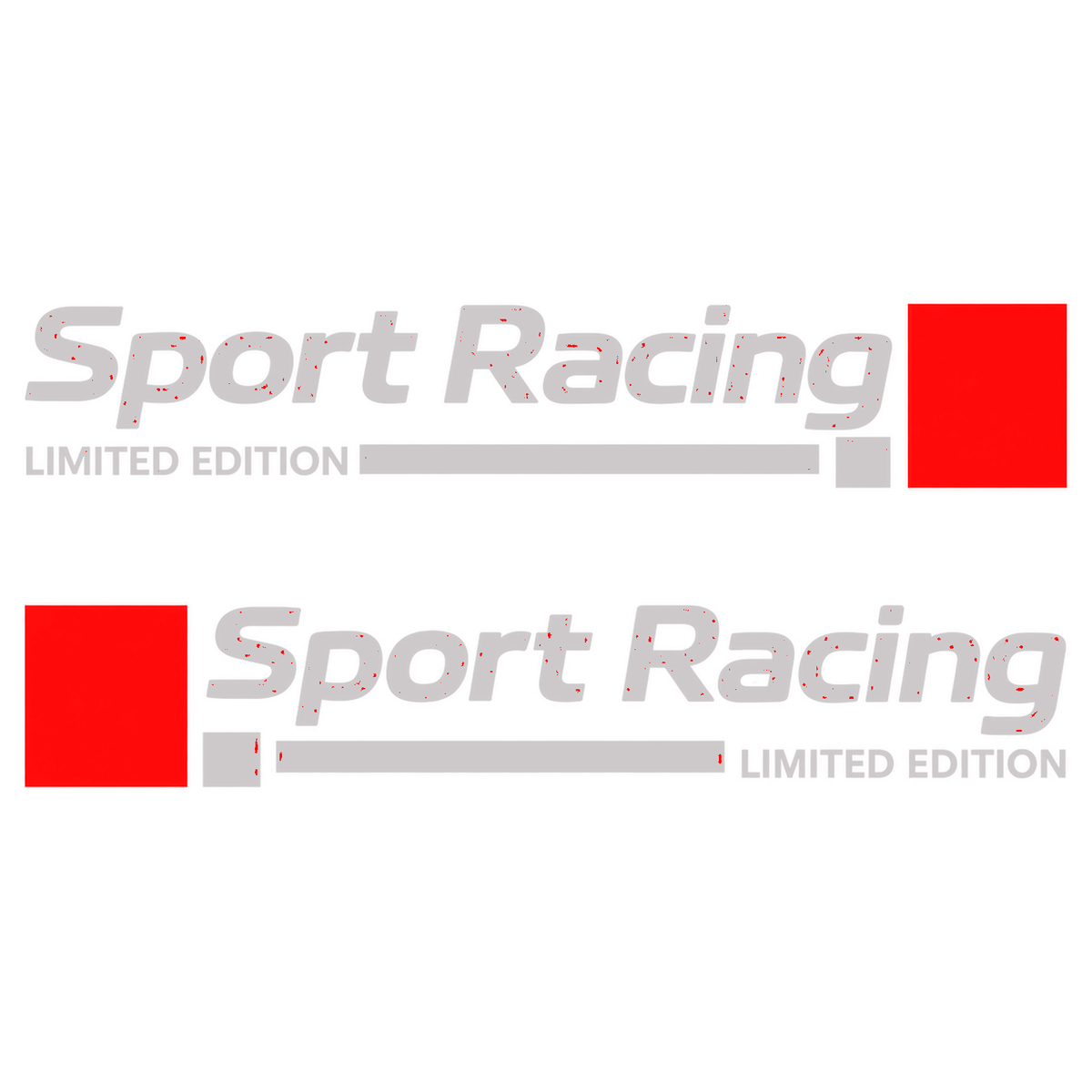 Sticker auto Sport Racing Limited Edition – set pentru ambele părți