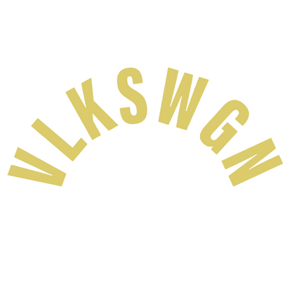 Sticker auto pentru luneta Volkswagen, V L K S W G N