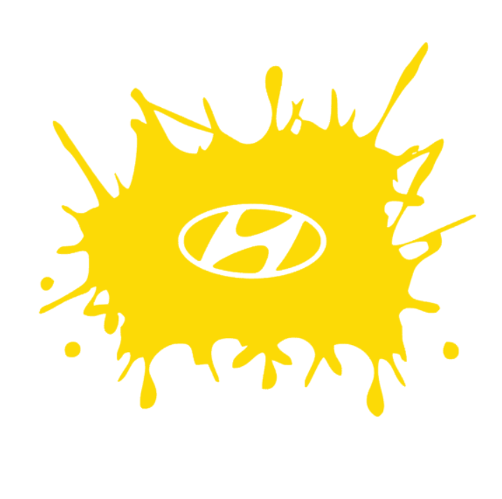 Sticker Pata Hyundai