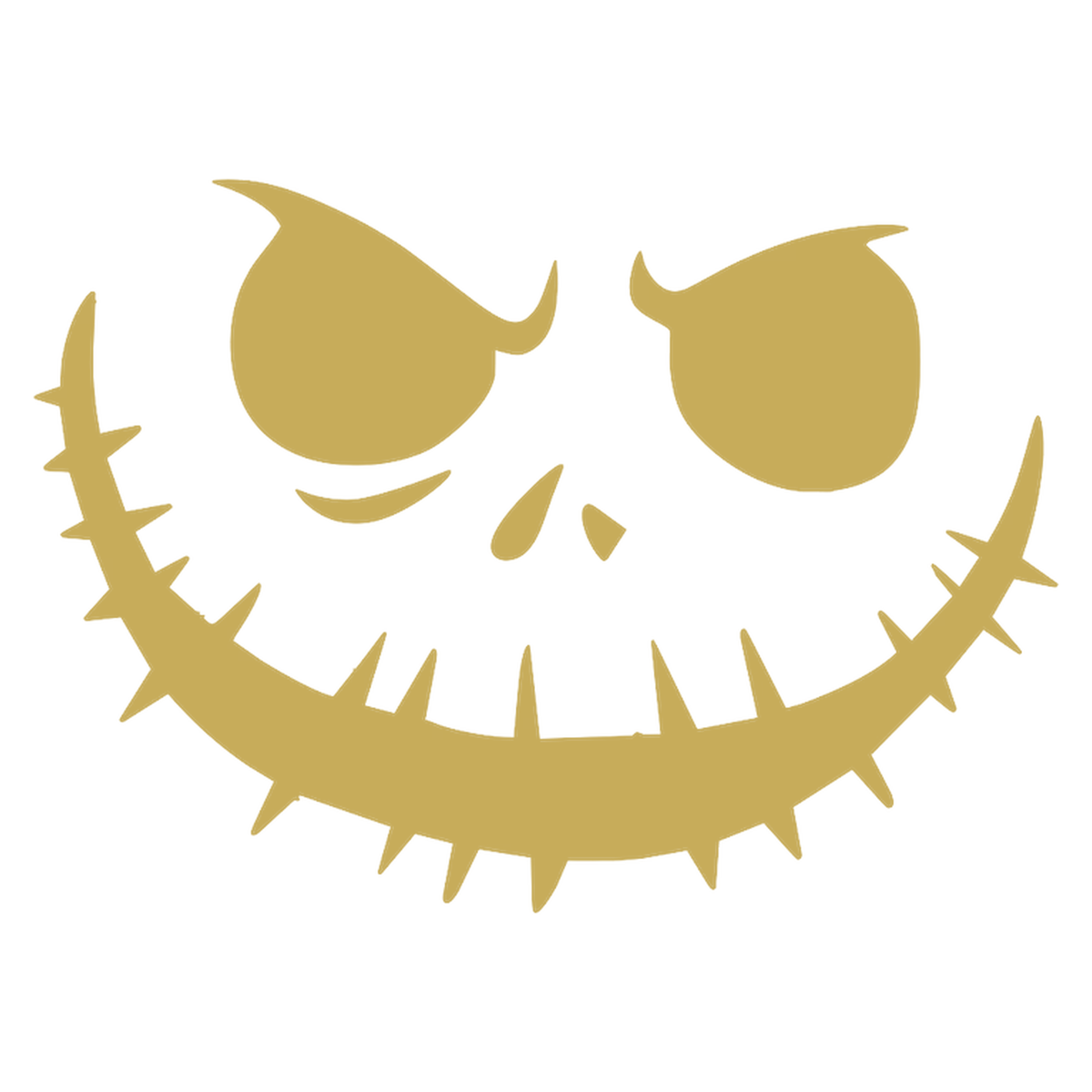 Sticker Jack Skellington – Față Craniu Halloween Auto