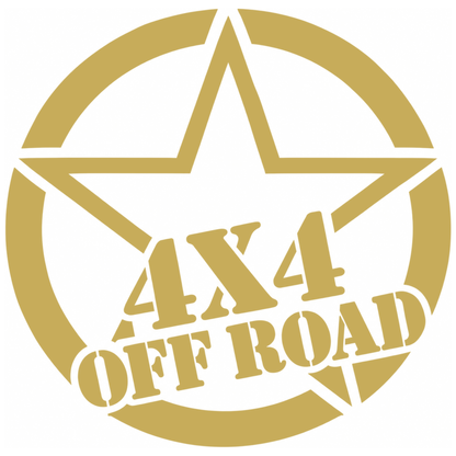 Sticker Auto 4x4 Off Road – Stea Military
