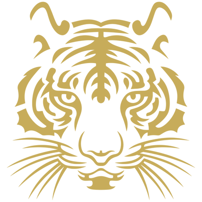 Sticker Cap de Tigru Tribal – Design Wild, Auto Moto