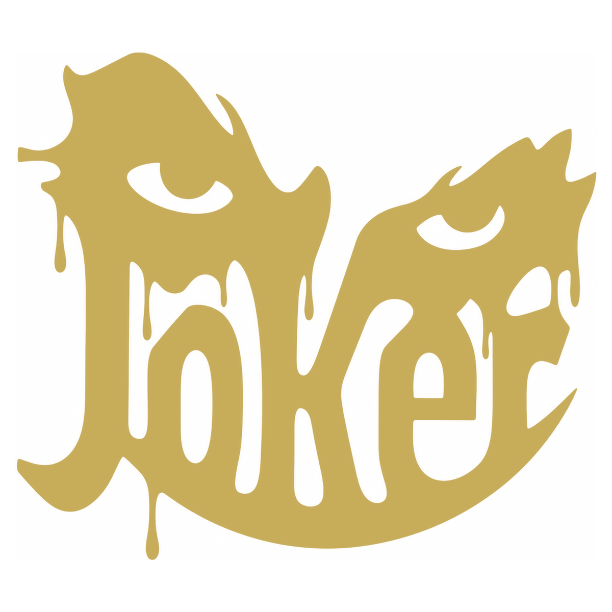Sticker Auto Joker – Stil Horror Dripping 20cm