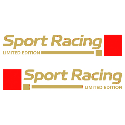 Sticker auto Sport Racing Limited Edition – set pentru ambele părți